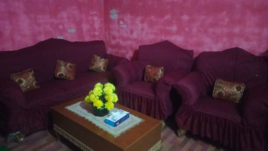 Designer Trendy Butterfly Sofa Covers - Eid & Wedding Fitted