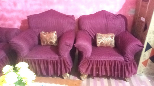 Designer Trendy Butterfly Sofa Covers - Eid & Wedding Fitted