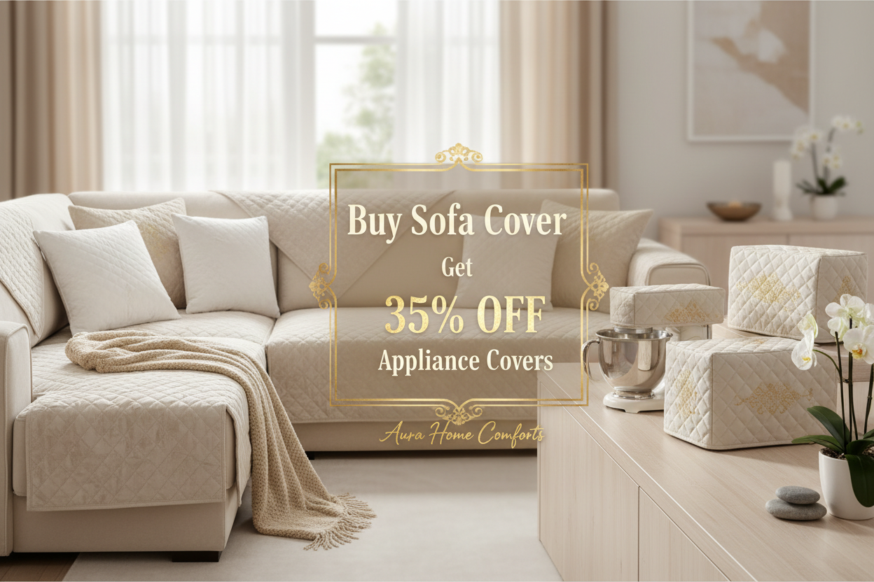 Buy Sofa Cover, Get 35% OFF Appliance Covers!