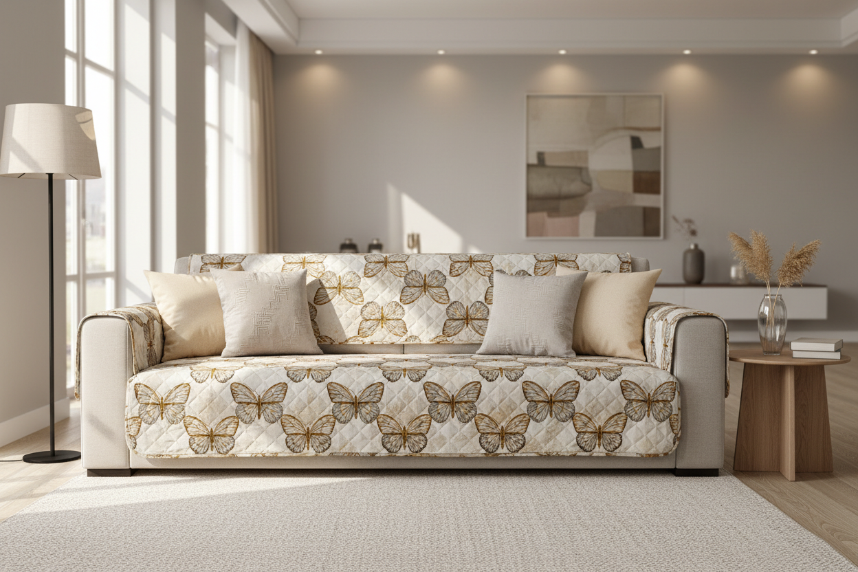 TRENDY BUTTERFLY SOFA COVERS