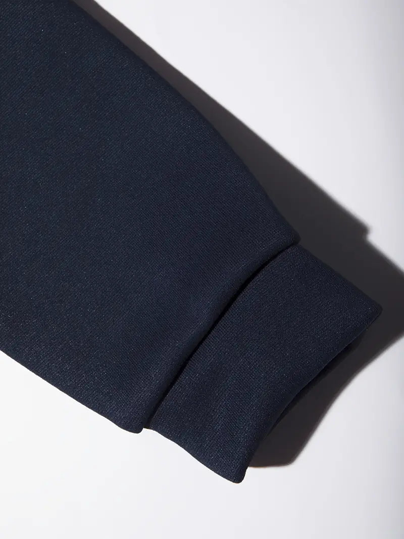 Men's Athletic 2Pcs Tracksuit Set(blue) (Casual) Full-Zip Sweat suits Long Sleeve Hoodie and Jogging Pants