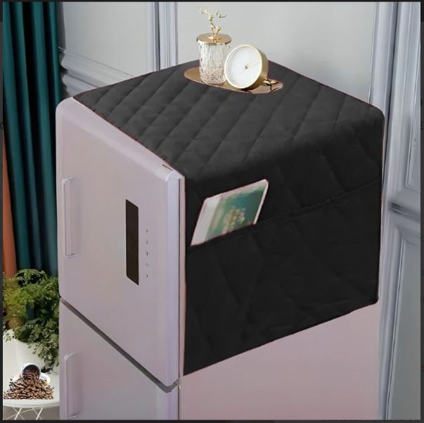 COTTON QUILTED FRIDGE COVER