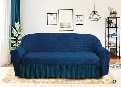 Trendy butterfly design fitted sofa cover