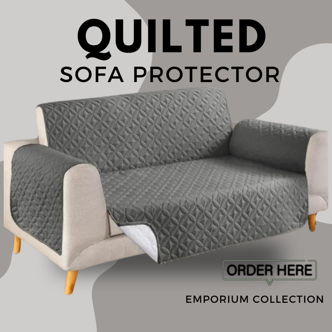 ULTRASONIC QUILTED SOFA PROTECTER