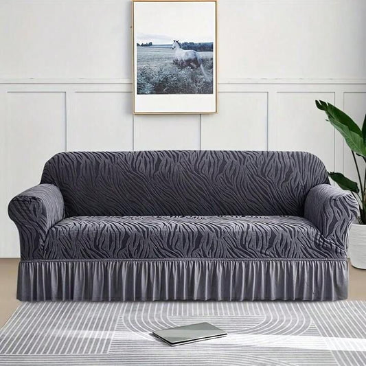 Zebra Velvet Sofa Covers - All Colors & Sizes
