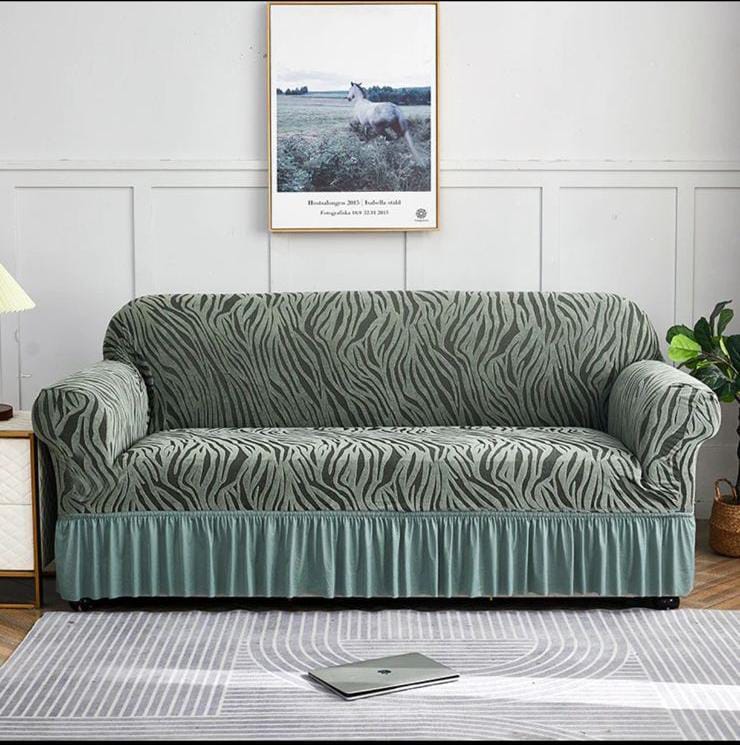 ZEBRA VALVET SOFA COVER