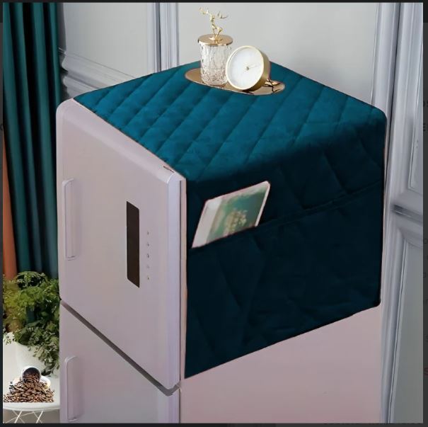 COTTON QUILTED FRIDGE COVER