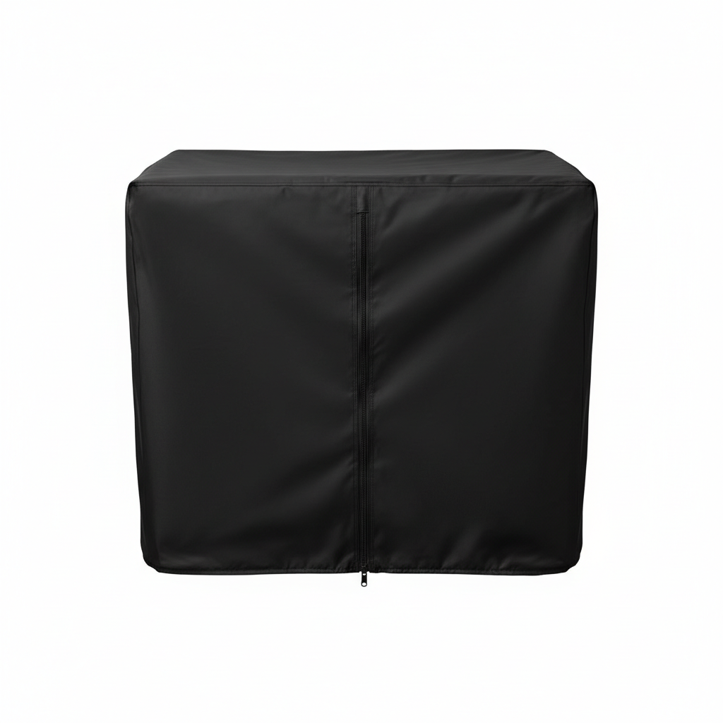 Black Twin Tub Washing Machine Cover