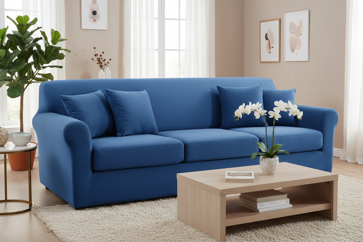 Fitted Micro Mesh Sofa Cover