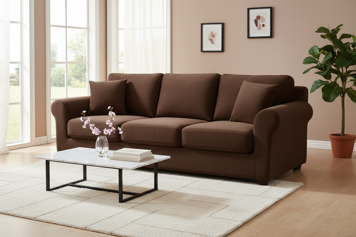 Fitted Micro Mesh Sofa Cover