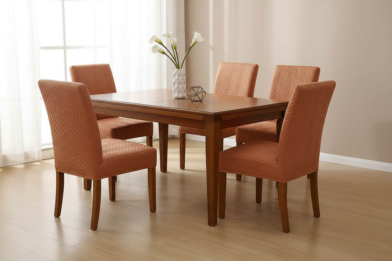 Mat Ultrasonic Dining Chair Cover - All Colors