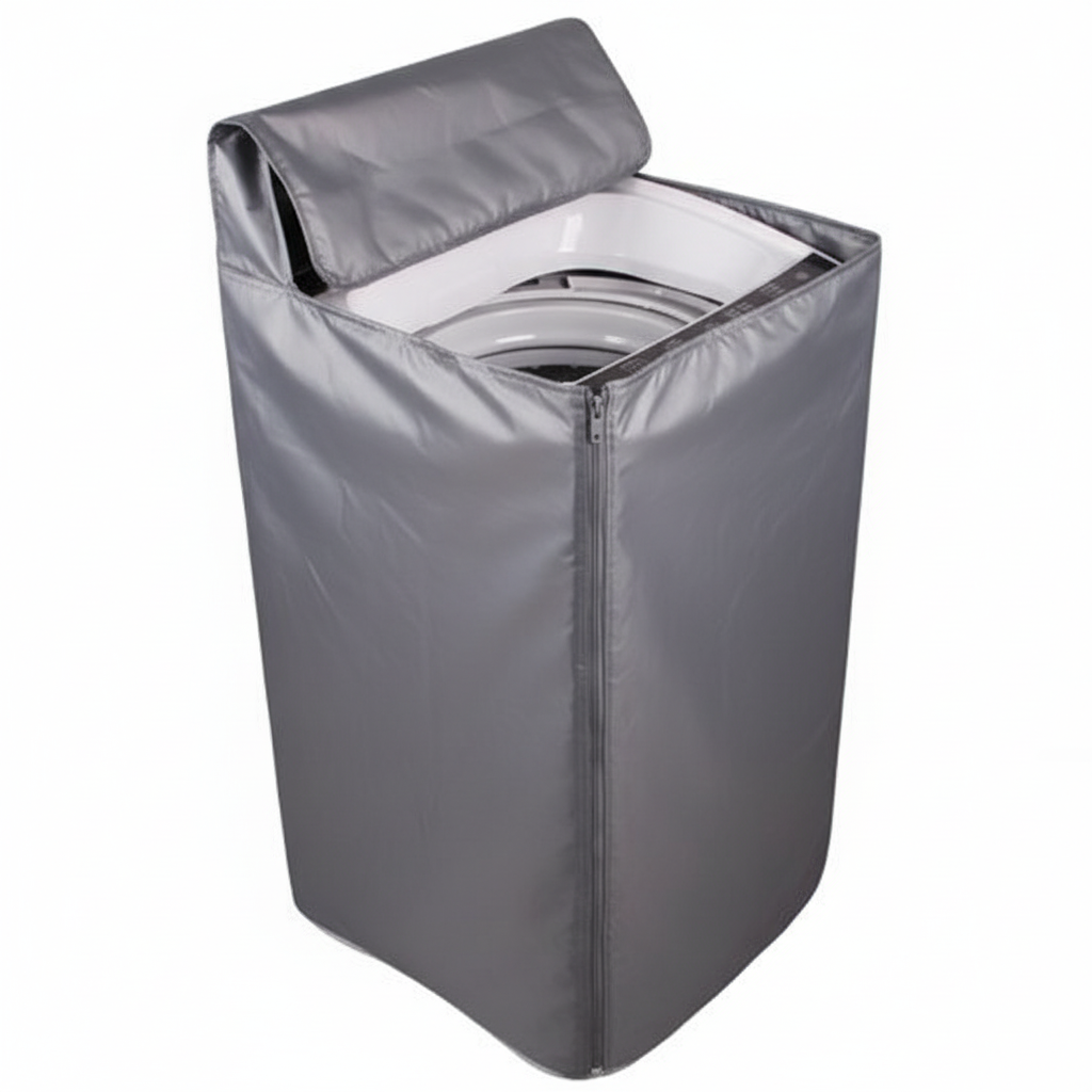 Grey Washing Machine Cover