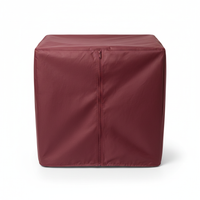 Maroon Twin Tub Washing Machine Cover