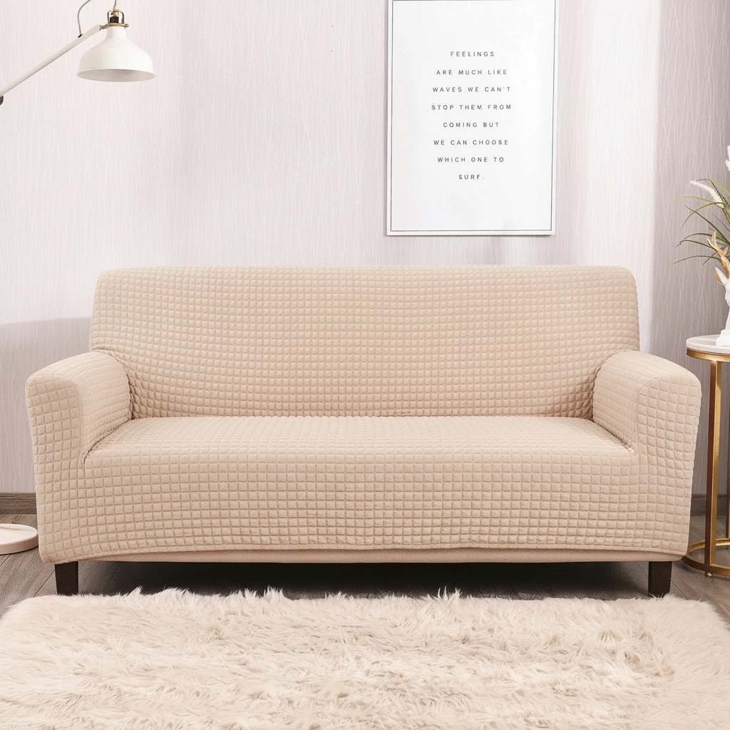 Skin/Beige Bubble Sofa Cover
