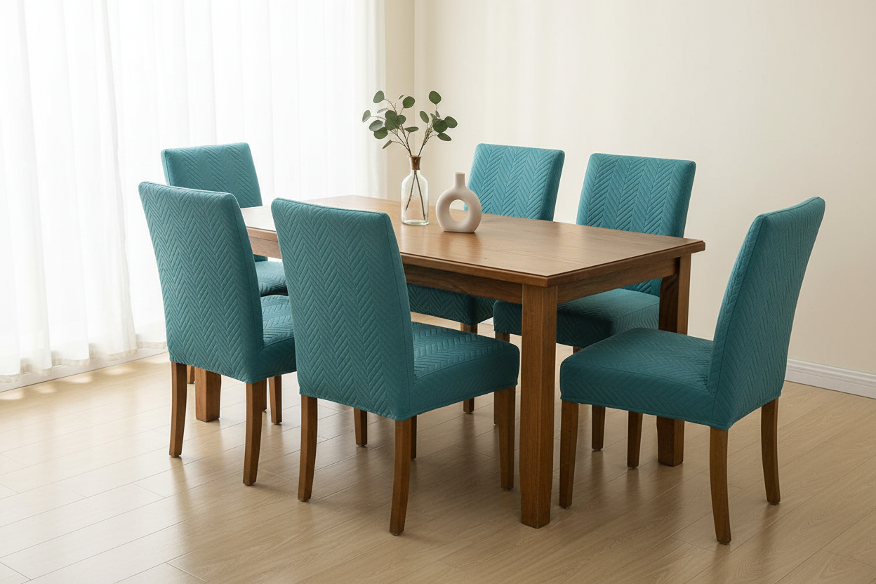 Mat Ultrasonic Dining Chair Cover - All Colors