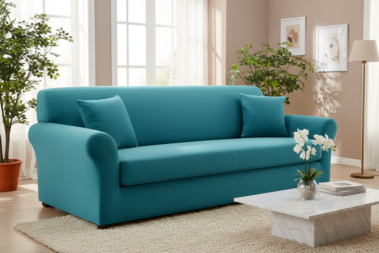 Fitted Micro Mesh Sofa Cover