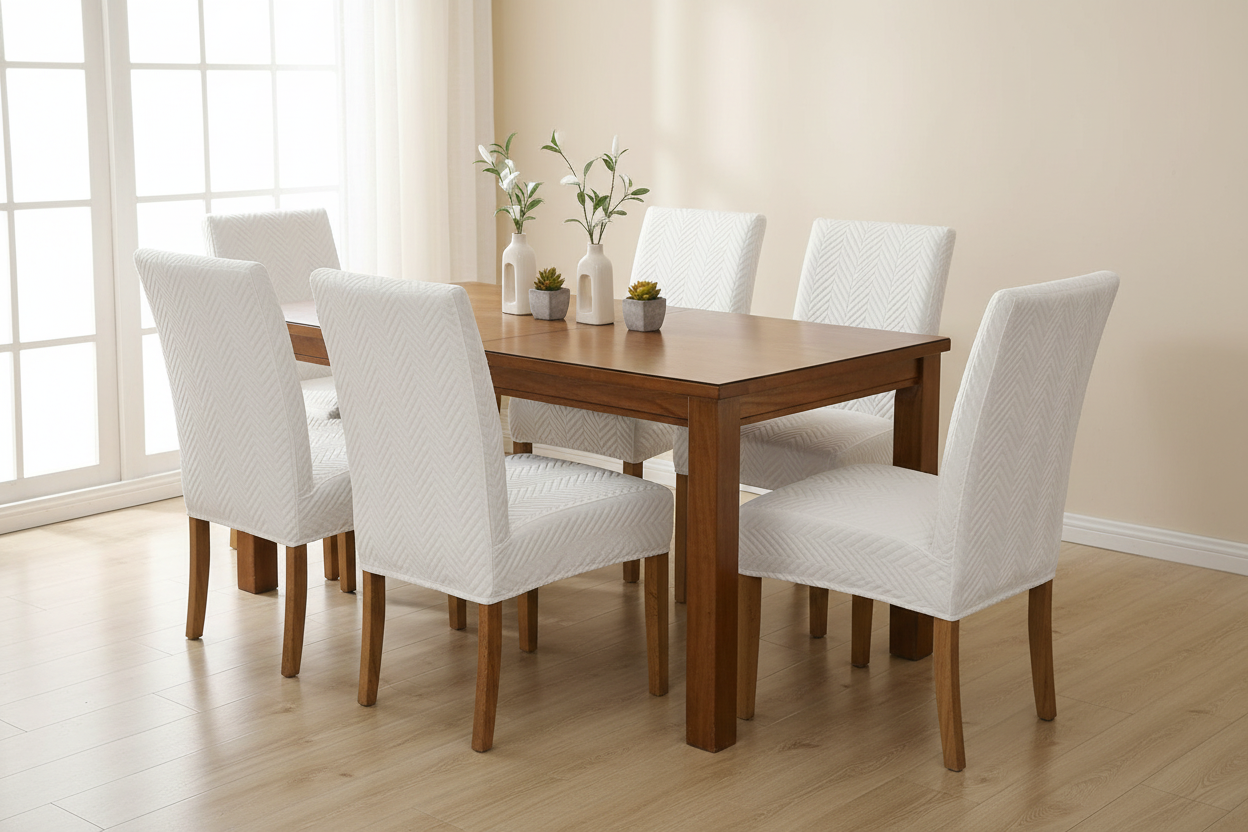 Mat Ultrasonic Dining Chair Cover - All Colors